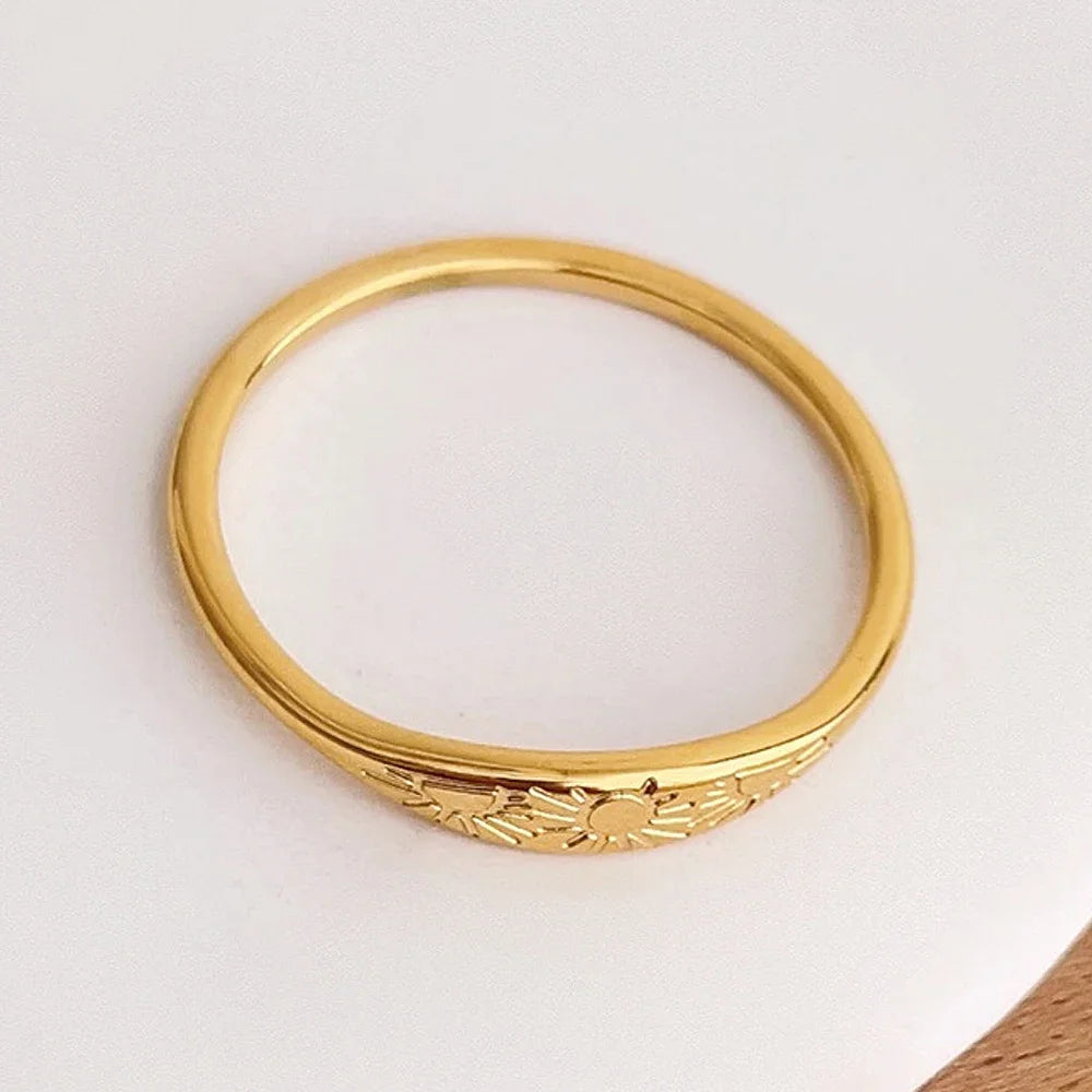 Solar Bloom Ring