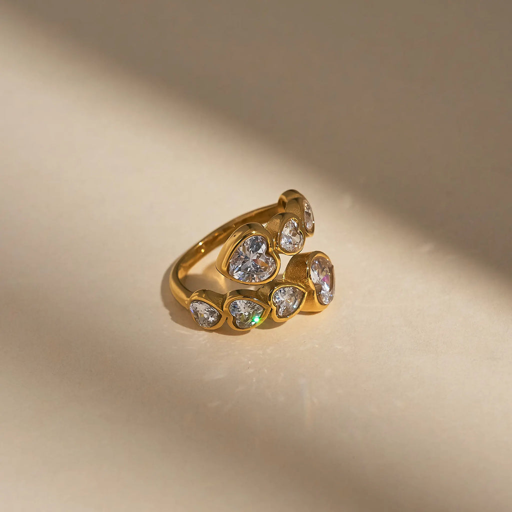 Heartfelt Harmony Stackable Ring