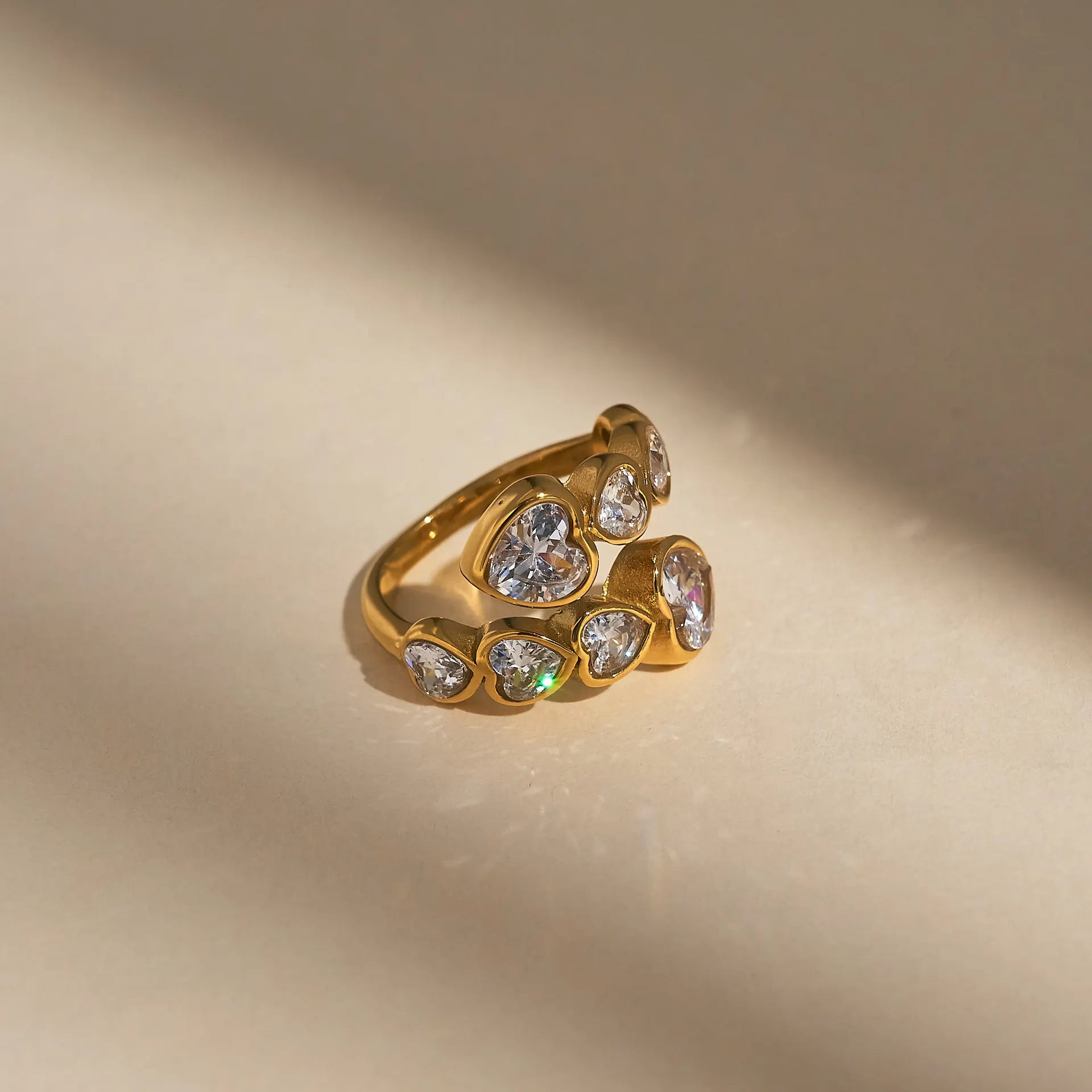 Heartfelt Harmony Stackable Ring