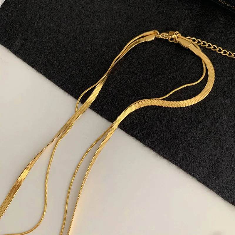 Drape Duo Necklace