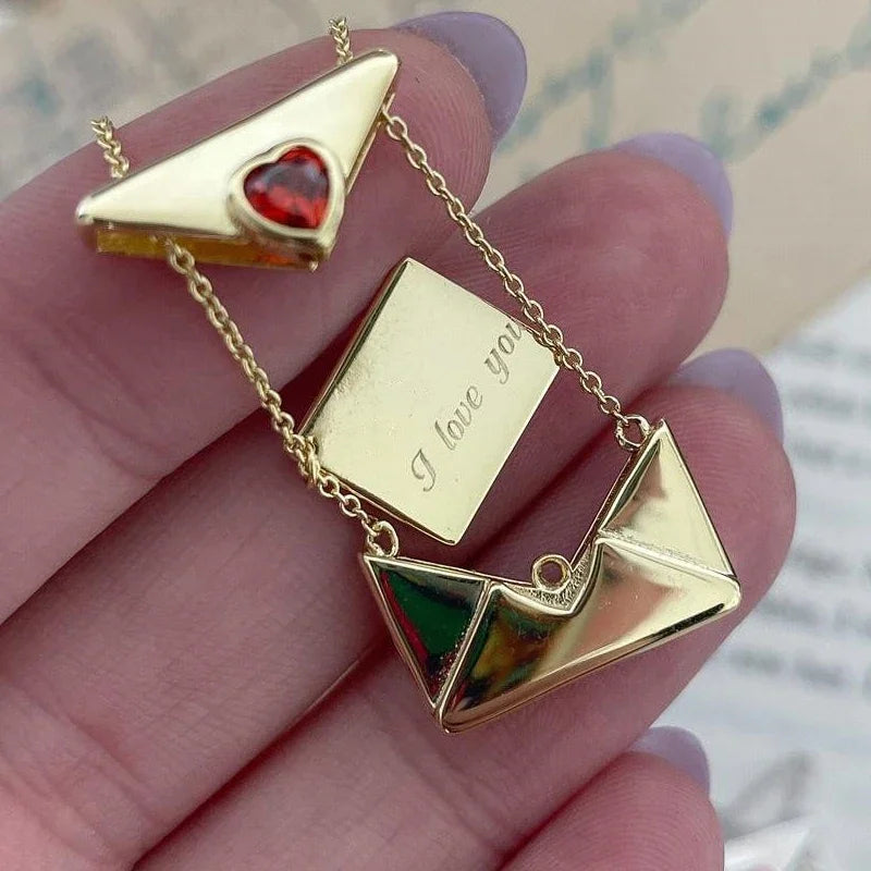 Love Letter Pendant Necklace