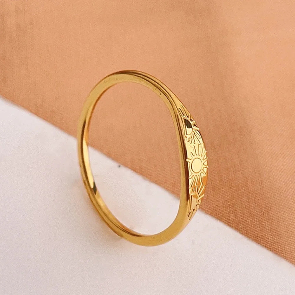 Solar Bloom Ring