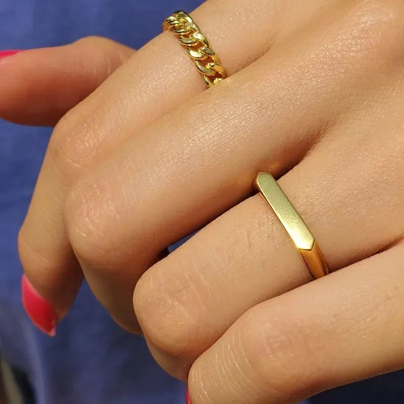 The Edge Band Ring