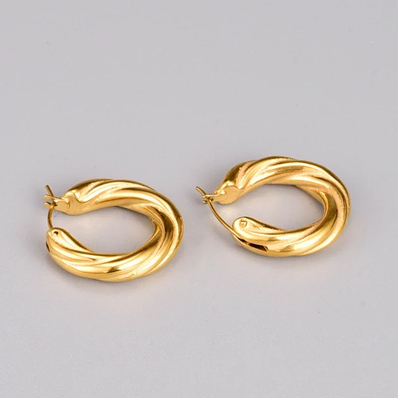 Bold Twisted Earring