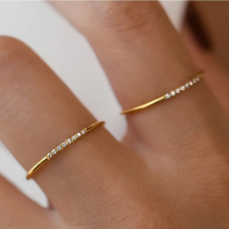 Celeste Duo Bands Rings
