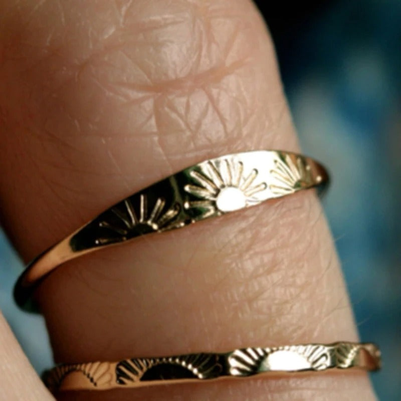 Solar Bloom Ring