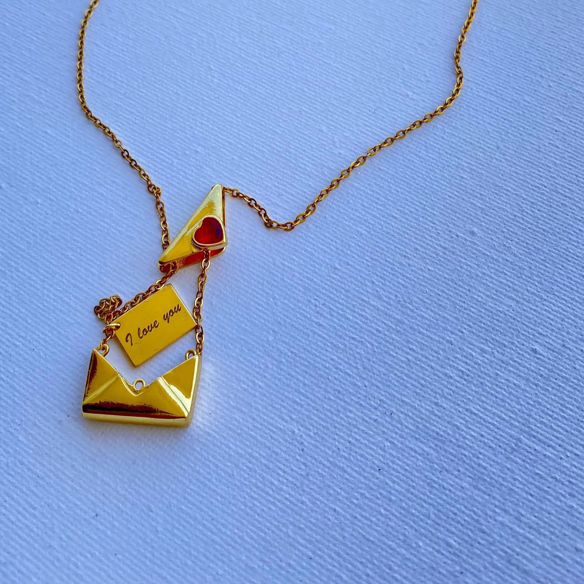 Love Letter Pendant Necklace