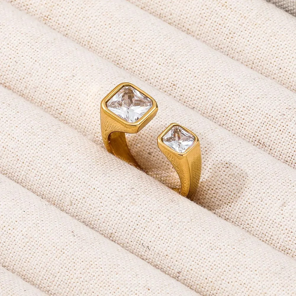 Radiant Duo Ring
