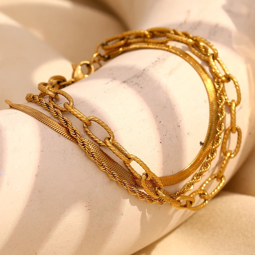 Gilded Layers Luxe Bracelet