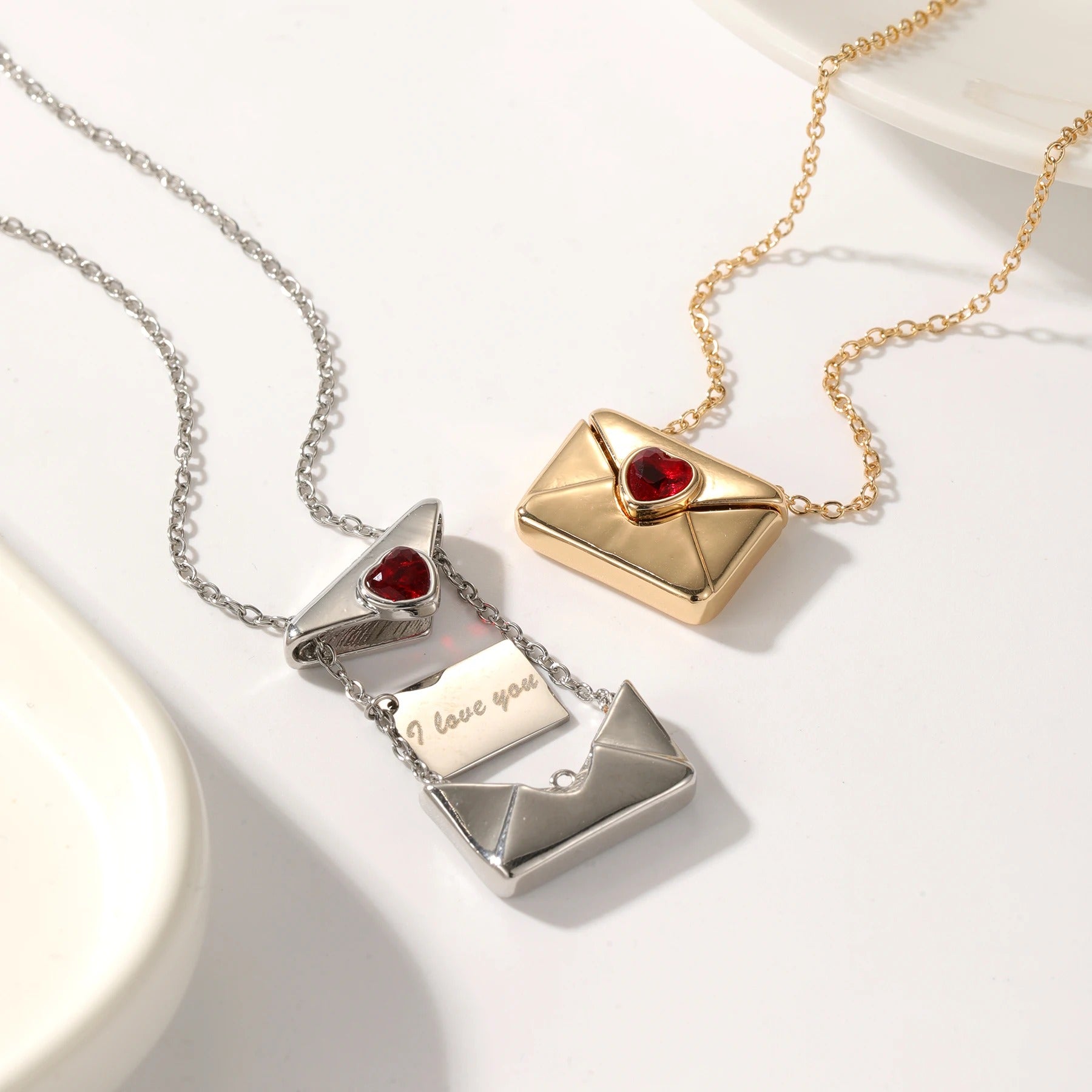 Love Letter Pendant Necklace
