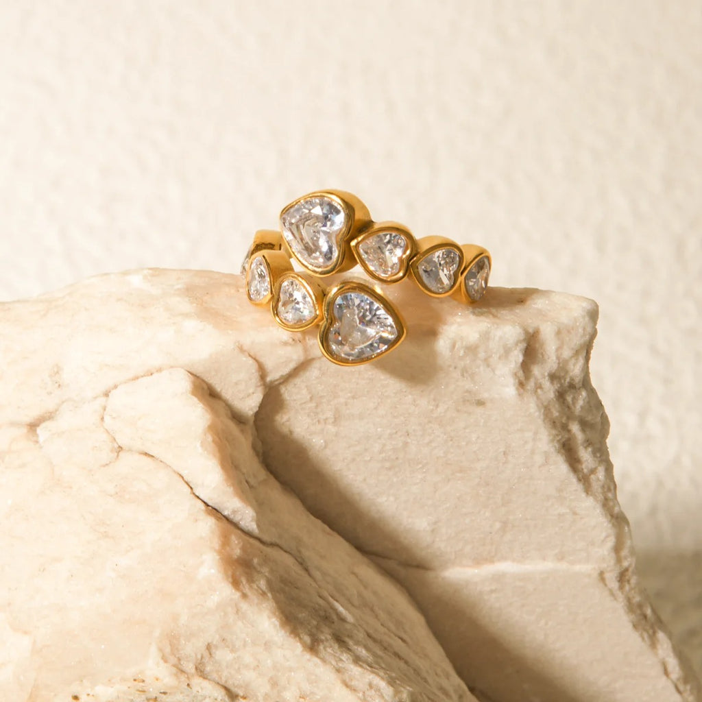 Heartfelt Harmony Stackable Ring