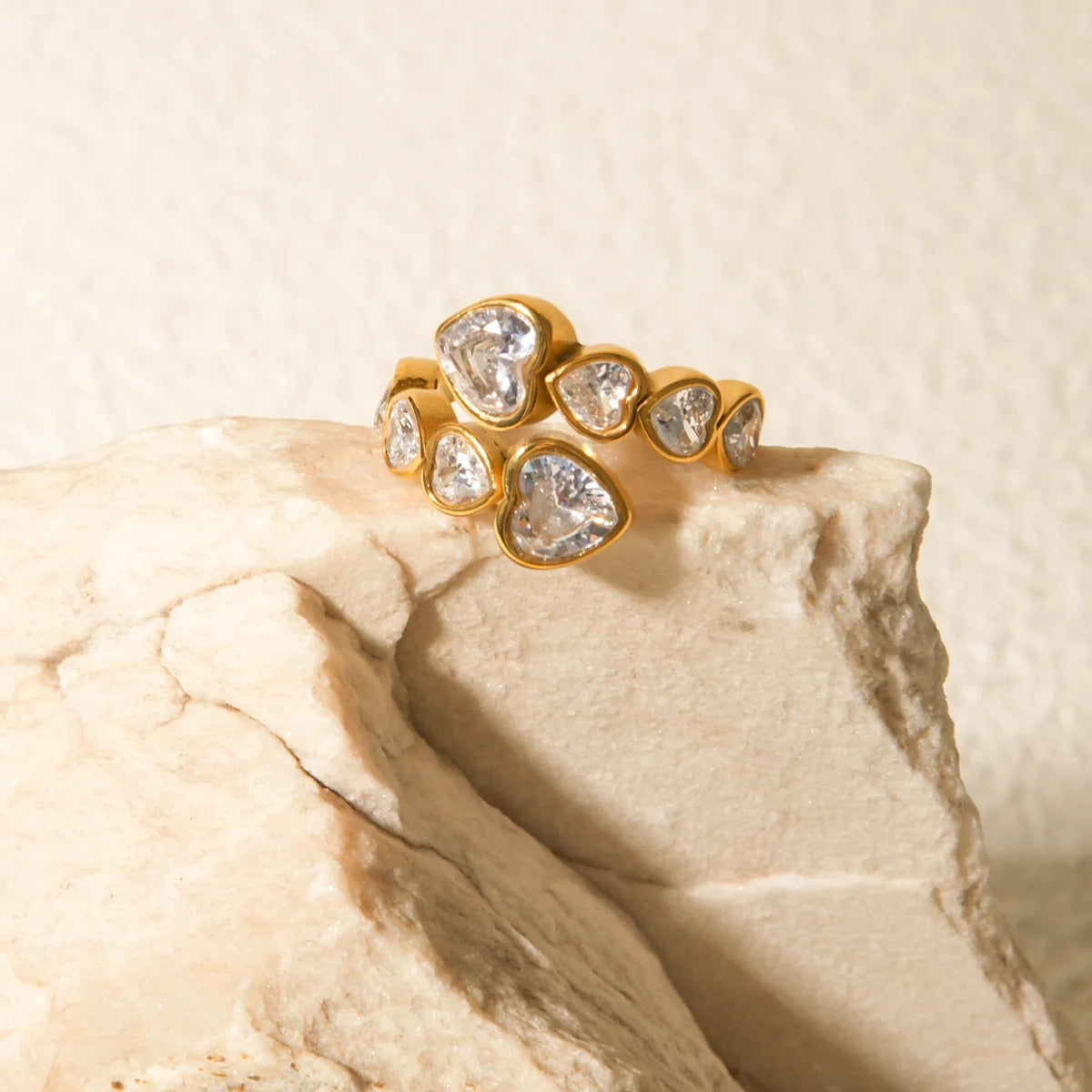 Heartfelt Harmony Stackable Ring
