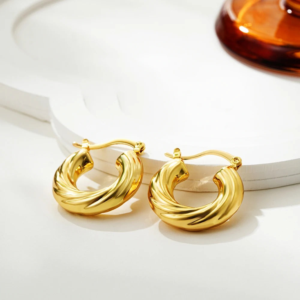 Bold Twisted Earring