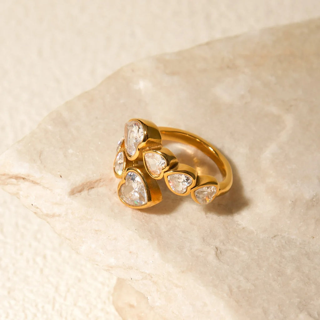 Heartfelt Harmony Stackable Ring