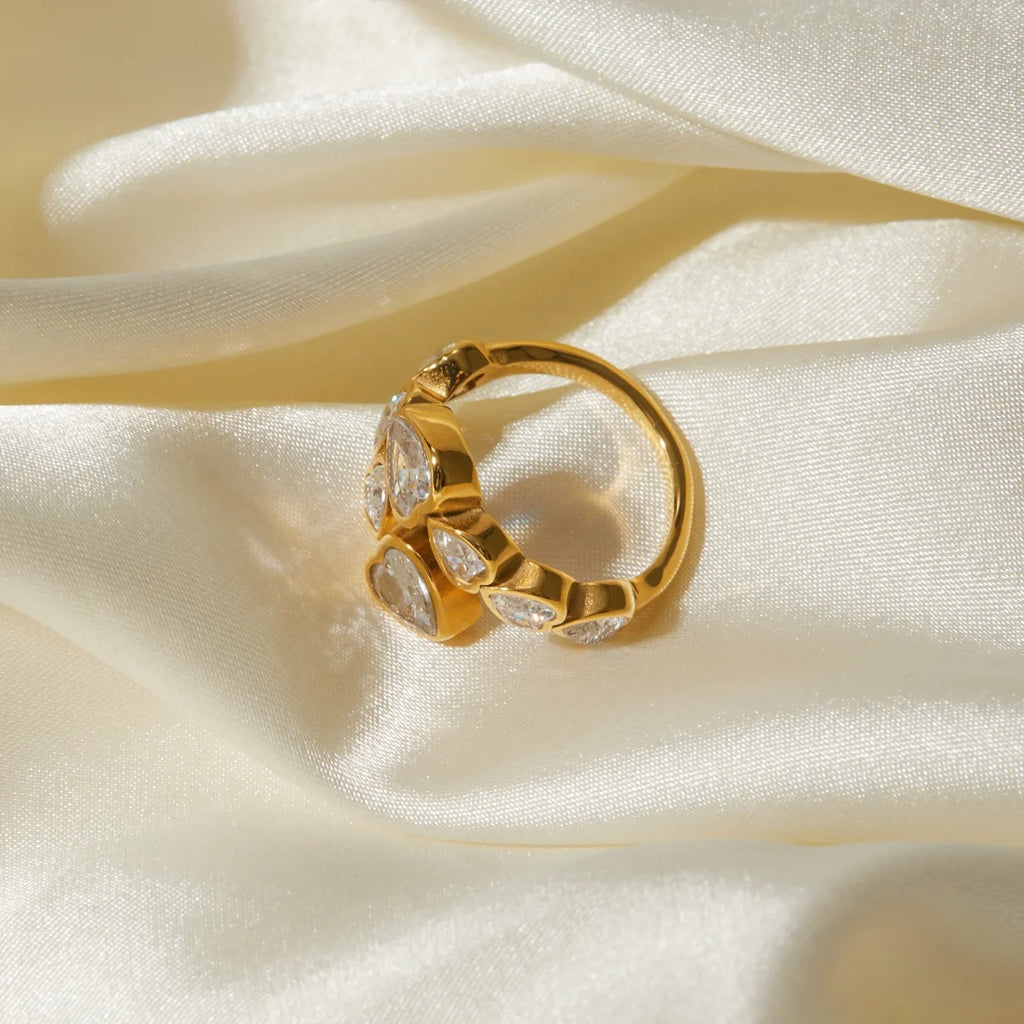 Heartfelt Harmony Stackable Ring