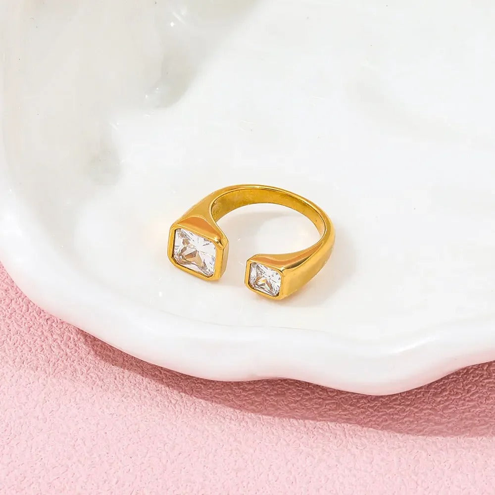 Radiant Duo Ring