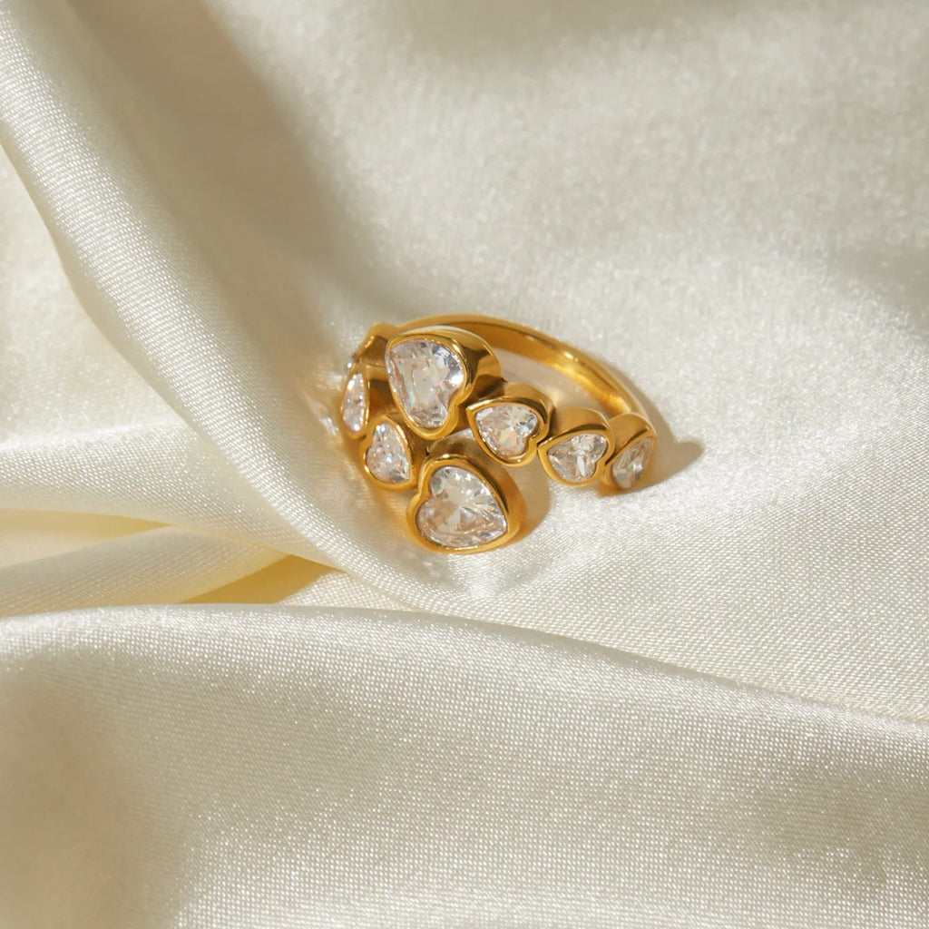 Heartfelt Harmony Stackable Ring