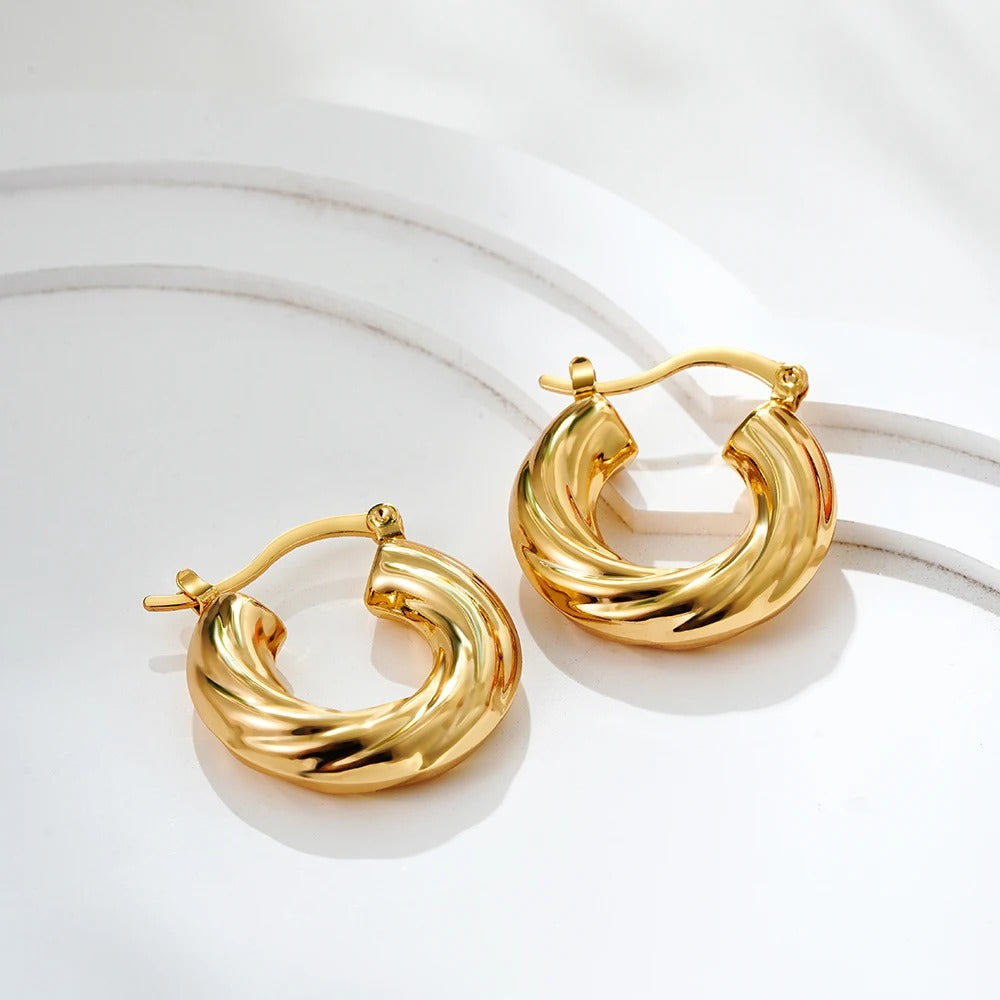 Bold Twisted Earring