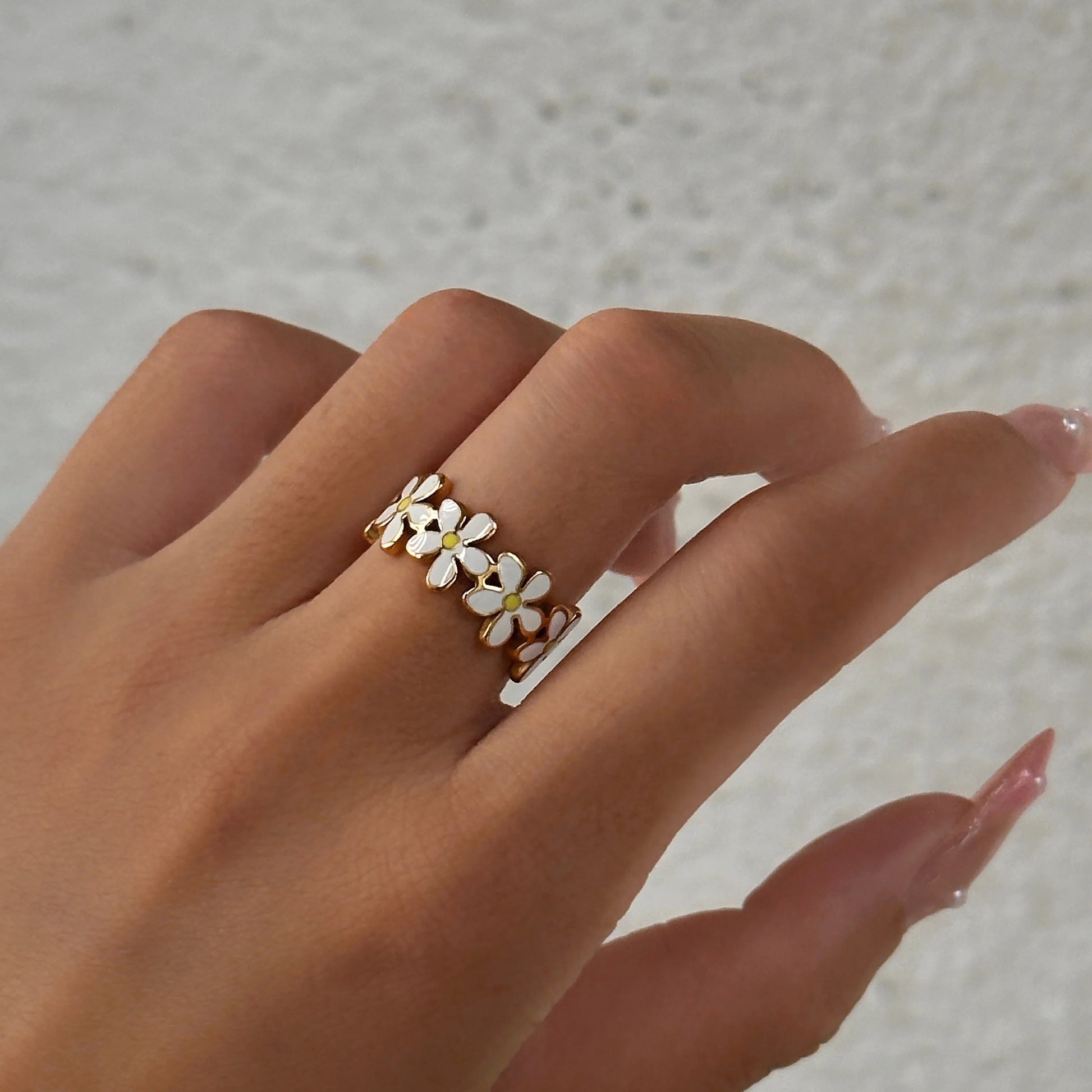 Celestia Crystal Eternity Ring