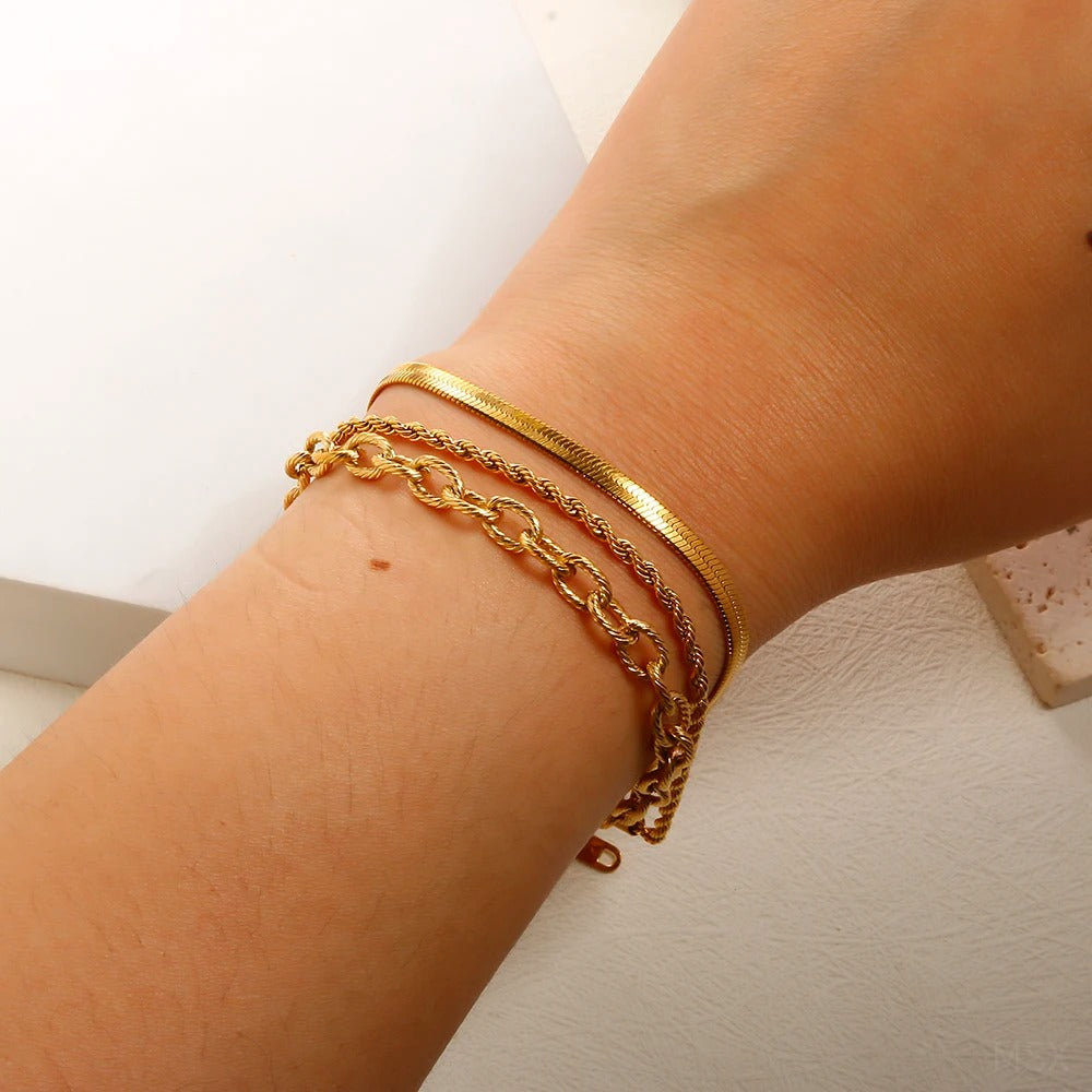 Gilded Layers Luxe Bracelet