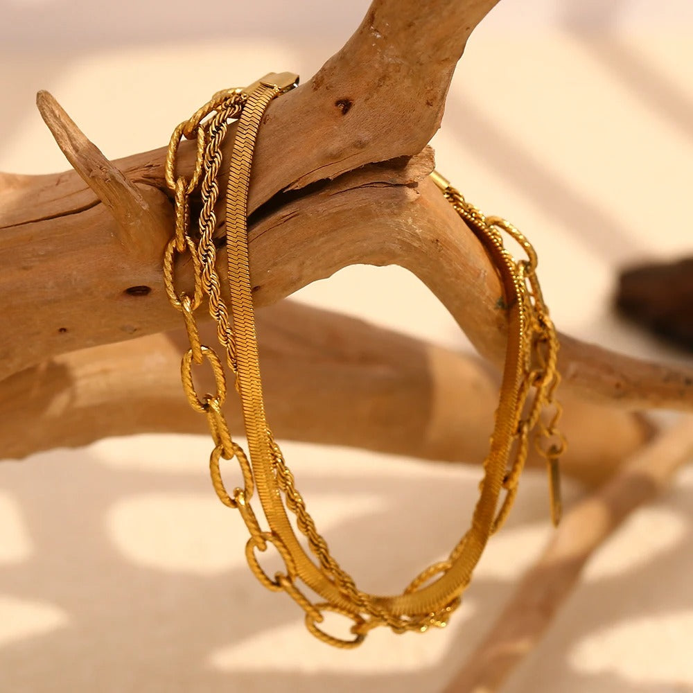 Gilded Layers Luxe Bracelet